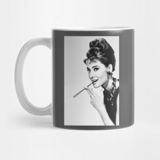 Audrey Hepburn Pop Art Portrait Mug